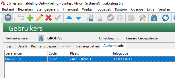 Gebruiker Gebruiker