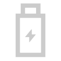 Een opgeladen batterij Een opgeladen batterij