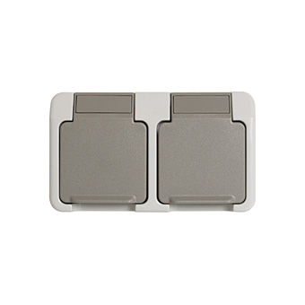 Schneider Electric Merten Aquastar wandcontactdoos Schneider Electric Merten Aquastar wandcontactdoos